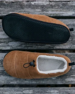 Accessories|Men's Outlet>Passenger Recharge Corduroy Hut Slipper Coconut