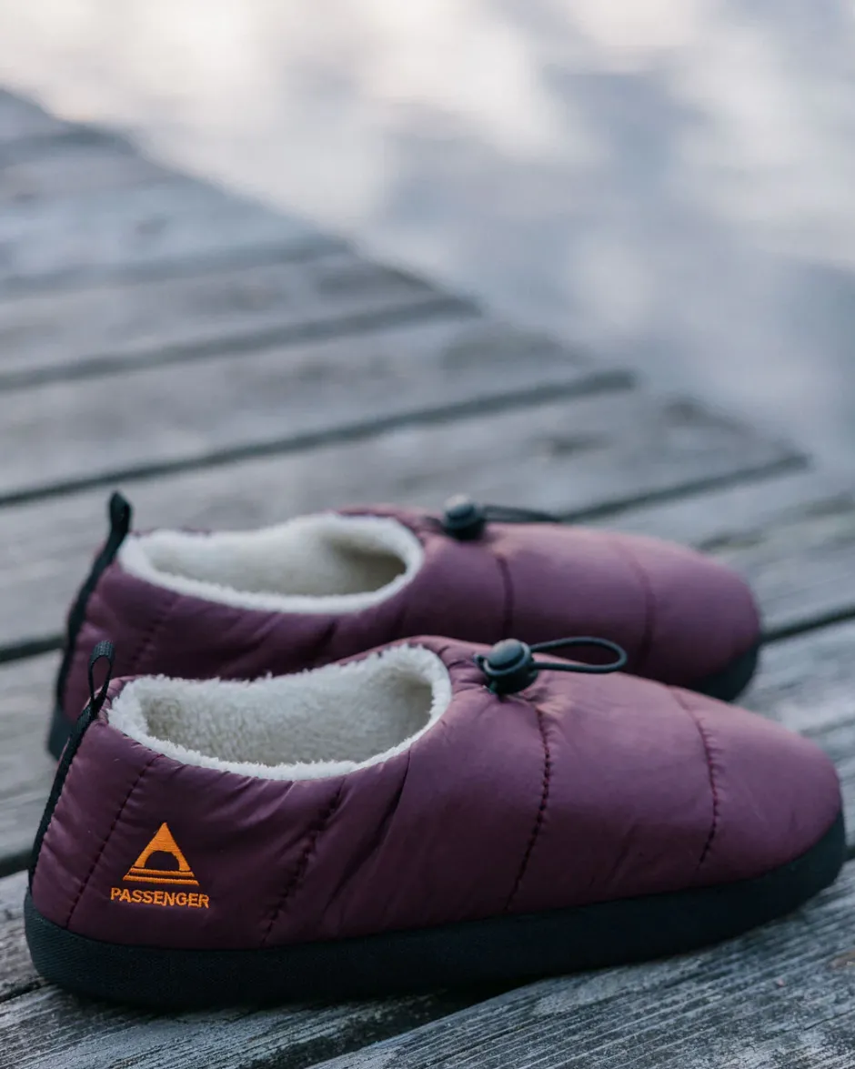Accessories|Men's Outlet>Floris van Bommel Recharge Hut Slipper Wine