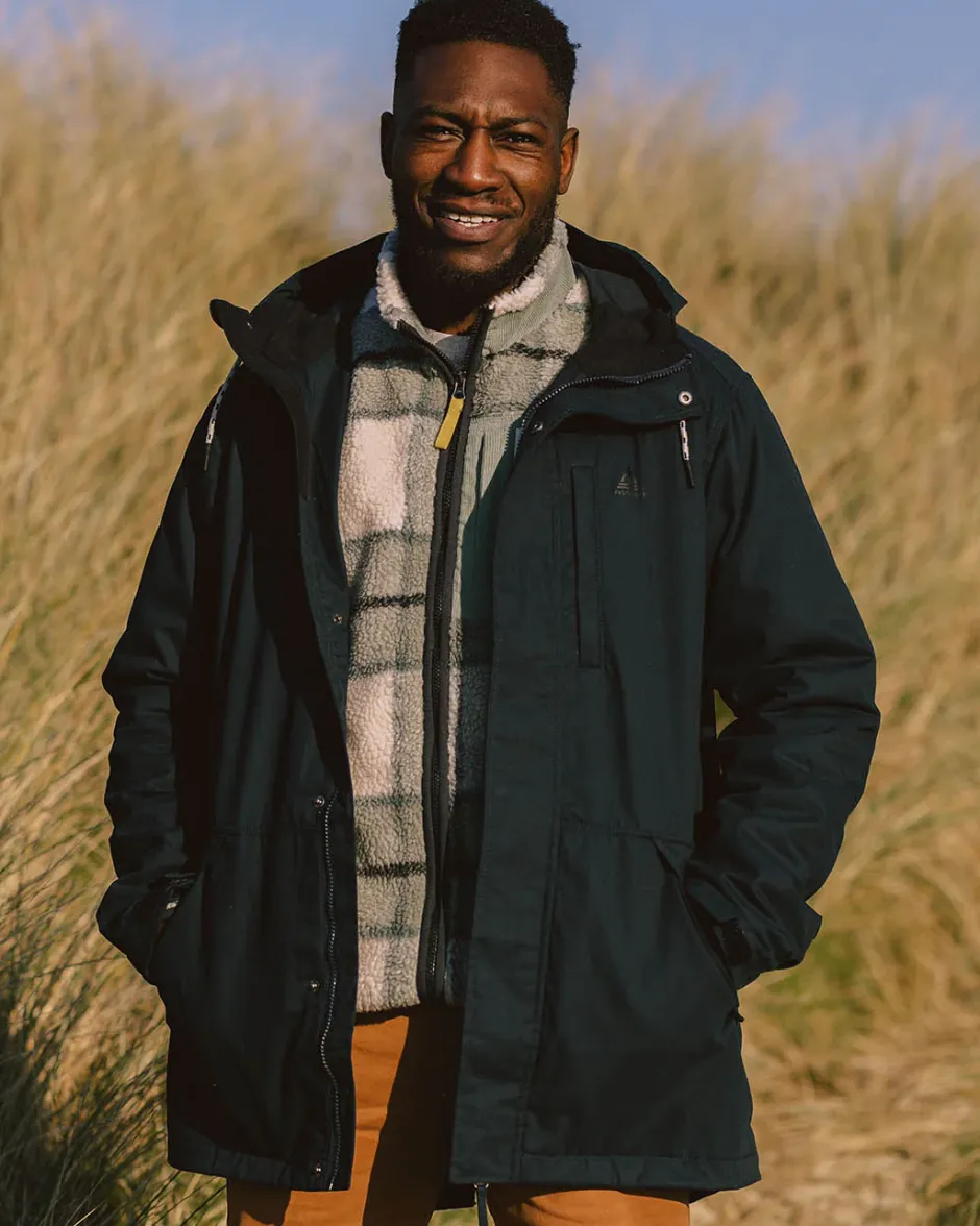 Water Resistant|Men's Outlet>Passenger Remote Recycled Jacket Deep Navy