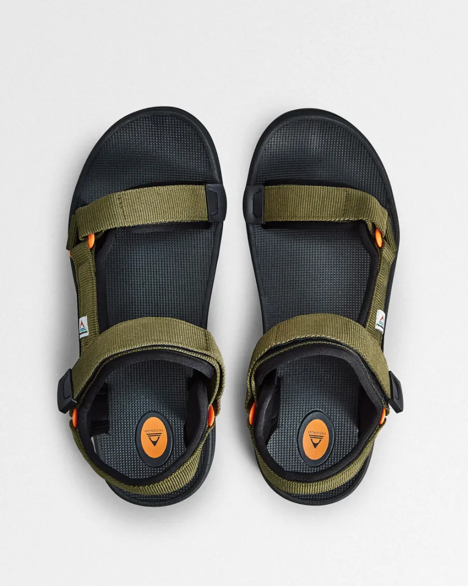 Flip Flops & Sandals|Flip Flops & Sandals>Floris van Bommel Rising Sandal Khaki