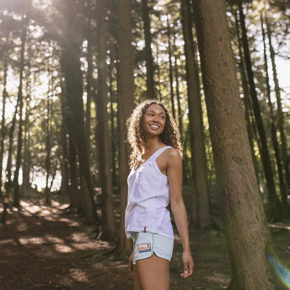 Tank Tops|Tops & T-Shirts>Passenger Rivergate Recycled Cotton Top White