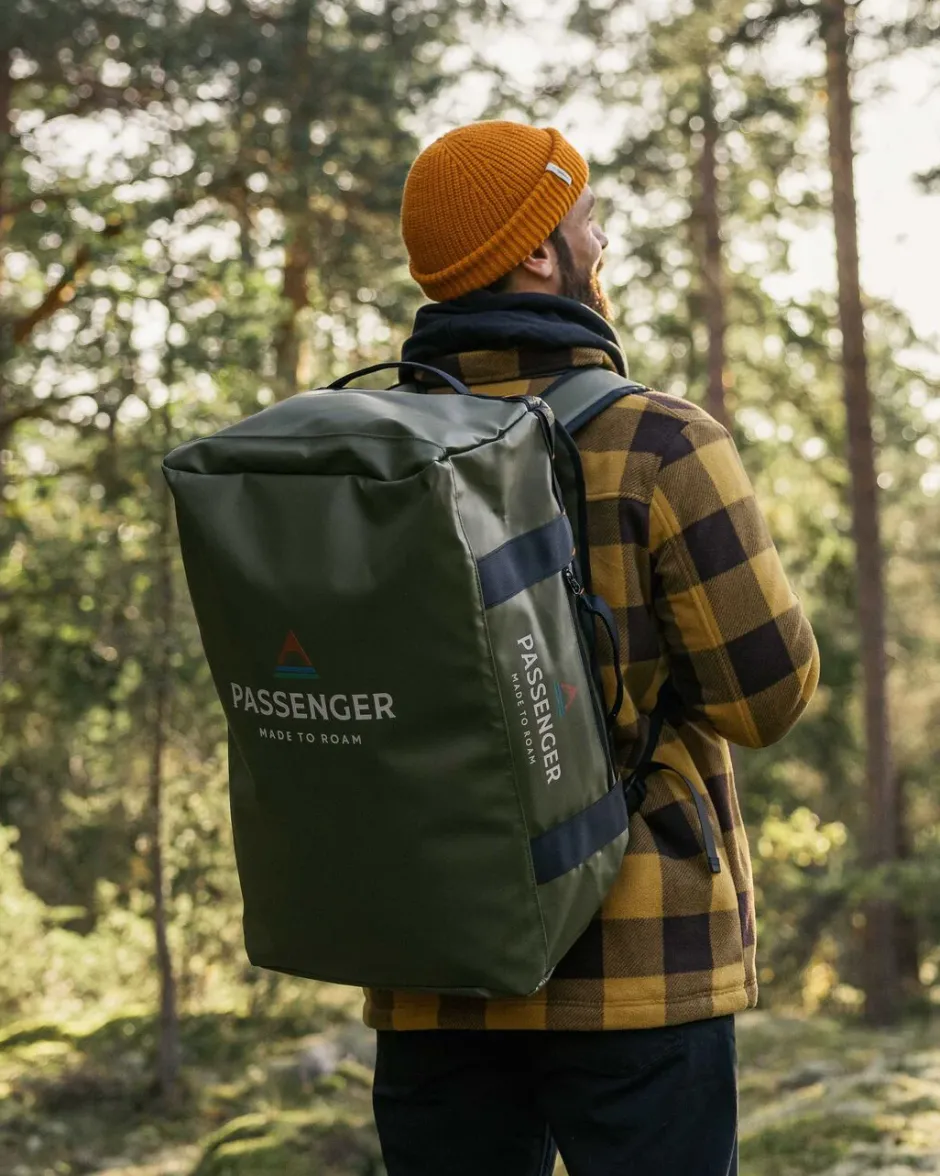 Accessories|Backpacks & Bags>Floris van Bommel Road Trip 50L Duffel Backpack Khaki