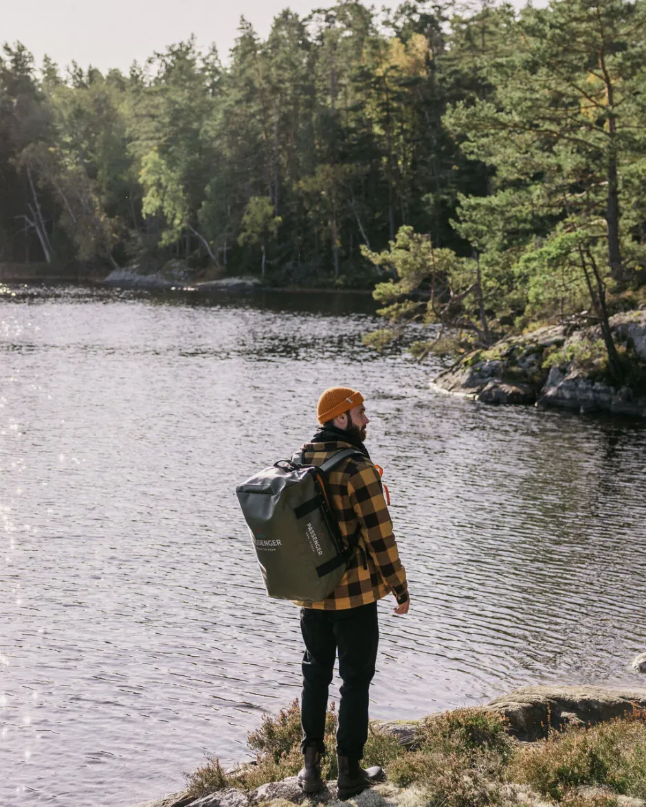 Accessories|Backpacks & Bags>Floris van Bommel Road Trip 50L Duffel Backpack Khaki