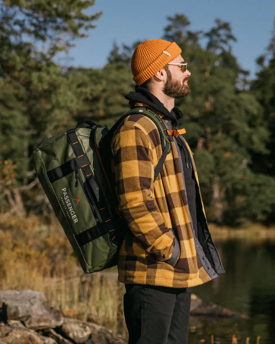 Accessories|Backpacks & Bags>Floris van Bommel Road Trip 50L Duffel Backpack Khaki
