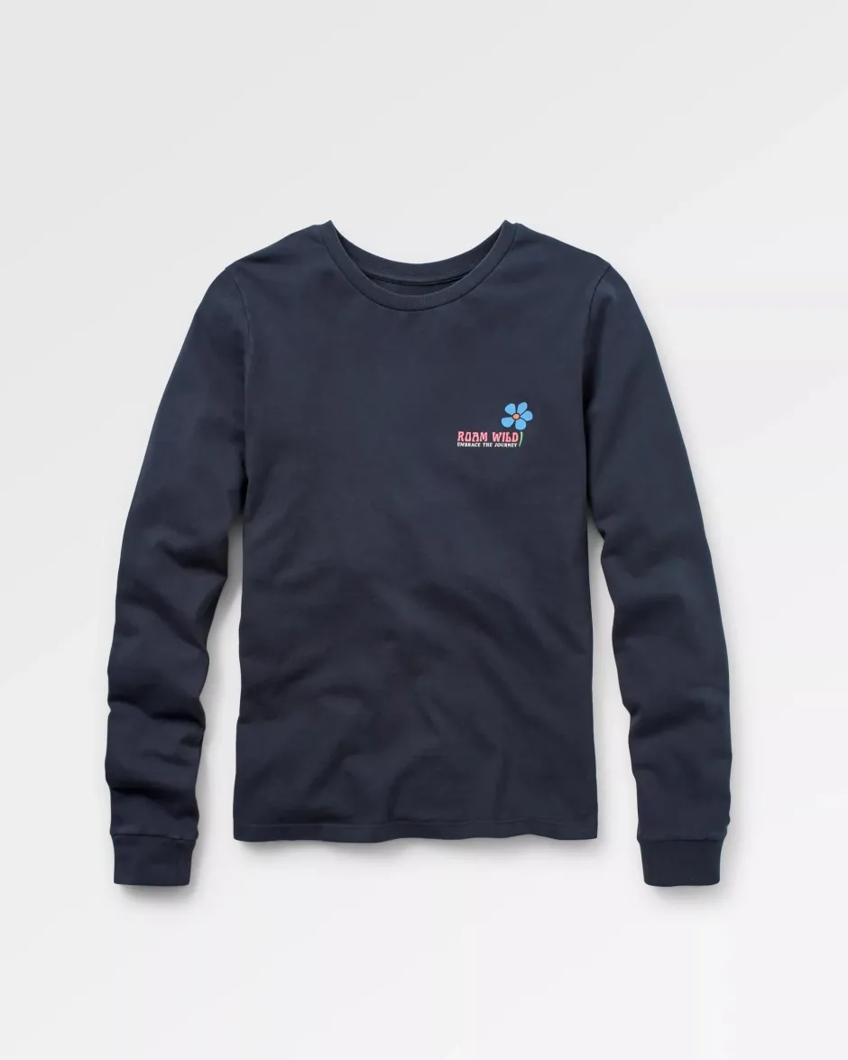 Tops & T-Shirts>Passenger Roam Wild LS T-Shirt Black
