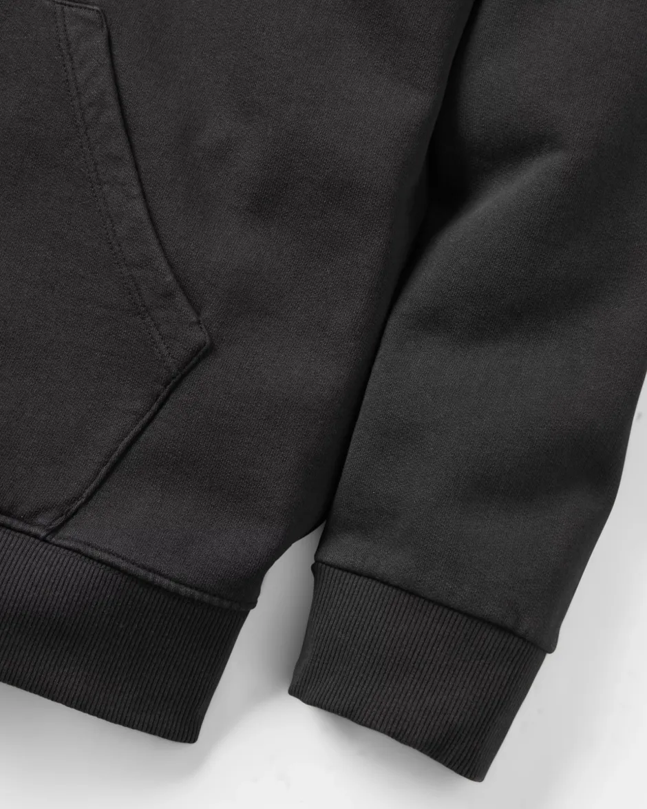 Hoodies & Sweatshirts>Passenger Roam Wild Recycled Cotton Hoodie Black