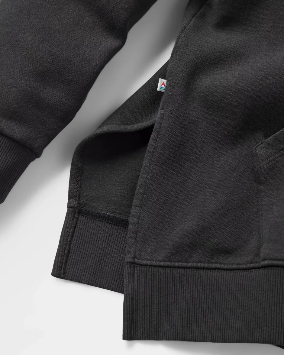 Hoodies & Sweatshirts>Passenger Roam Wild Recycled Cotton Hoodie Black