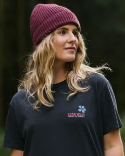 Tops & T-Shirts|Winter Road Trip Essentials>Passenger Roam Wild Recycled T-Shirt Black