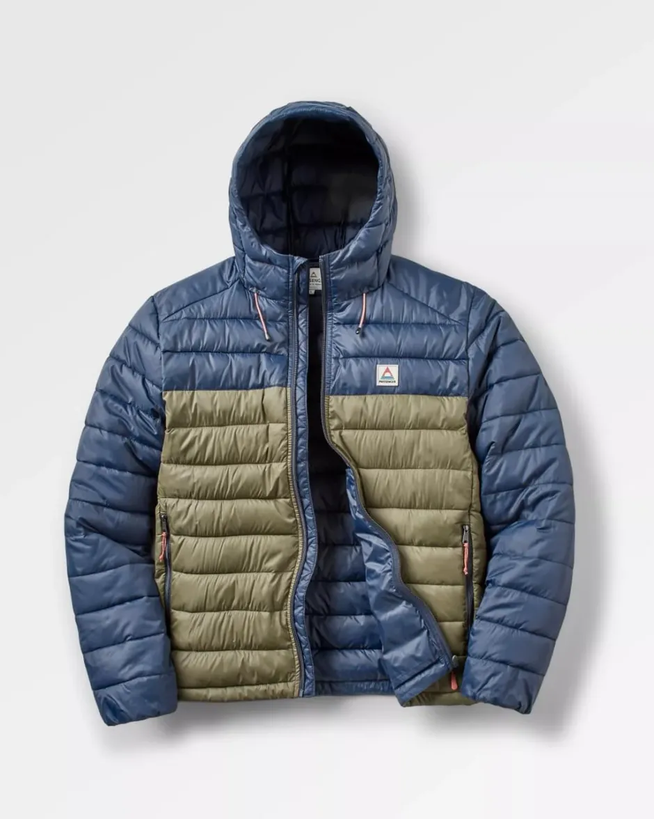 Insulated|Men's Outlet>Passenger Roamer Recycled 2.0 Insulated Jacket Rich Navy/Khaki