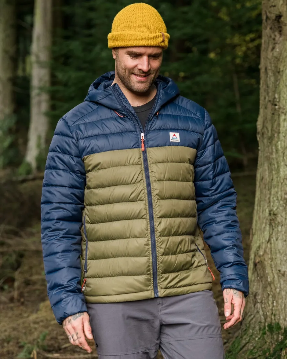 Insulated|Men's Outlet>Passenger Roamer Recycled 2.0 Insulated Jacket Rich Navy/Khaki