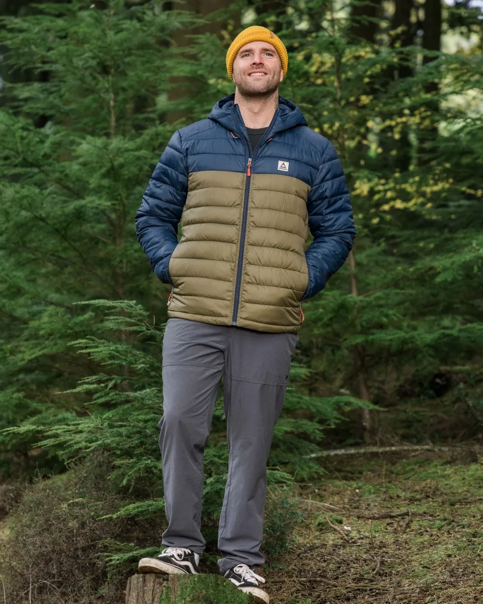 Insulated|Men's Outlet>Passenger Roamer Recycled 2.0 Insulated Jacket Rich Navy/Khaki