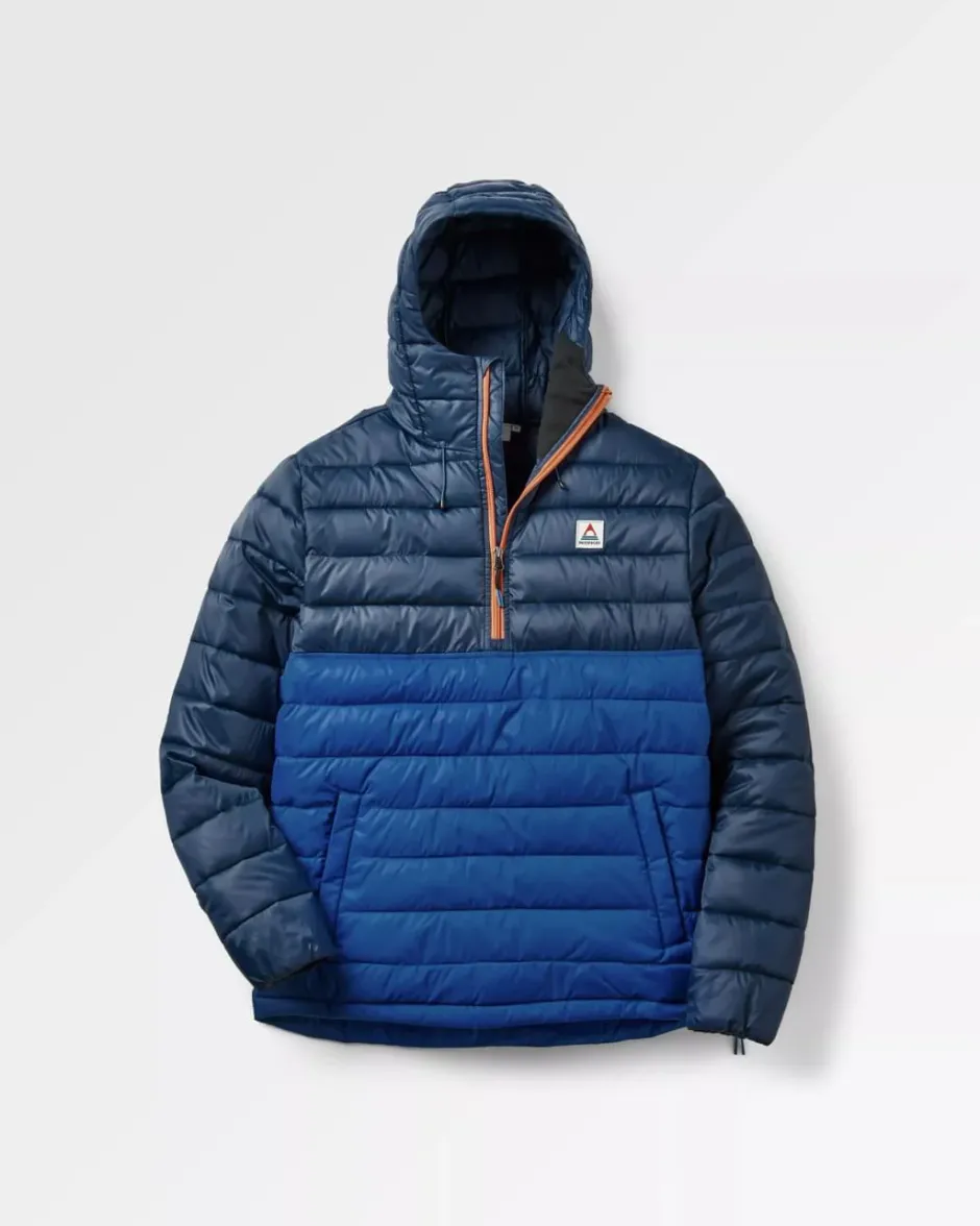 Insulated|Men's Outlet>Passenger Roamer Recycled Insulated Overhead Jacket Rich Navy/Cobalt