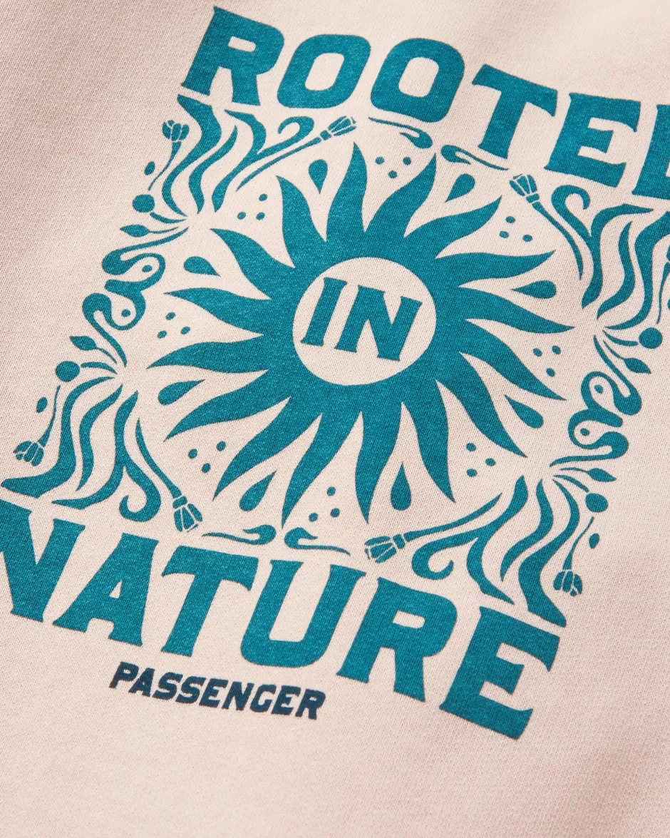 Hoodies & Sweatshirts>Passenger Rooted In Nature Hoodie Peach Whip