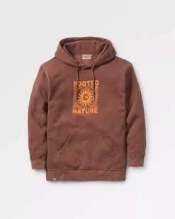 Hoodies & Sweatshirts>Passenger Rooted In Nature Hoodie Chestnut