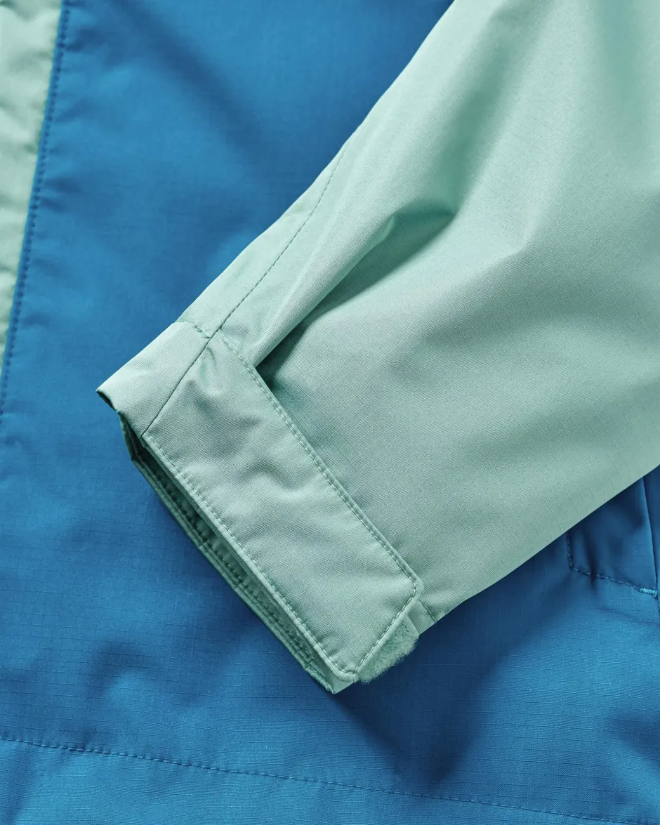 Activewear>Passenger Scene Water Resistant Recycled Jacket Shallow Water/ Corsair Blue