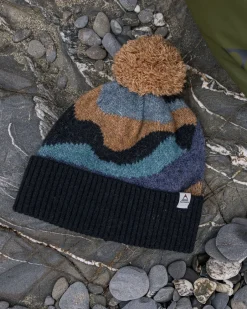 Accessories|Beanies>Passenger Scenic Recycled Bobble Hat Scenic Navy