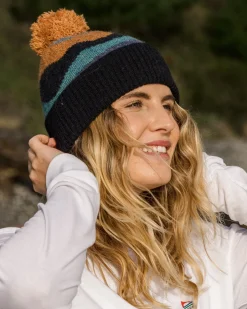 Accessories|Beanies>Passenger Scenic Recycled Bobble Hat Scenic Navy