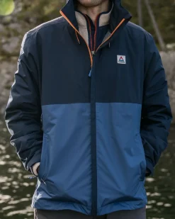 Activewear|Best Sellers>Floris van Bommel Season Water Resistant Recycled Jacket Dark Denim/ Deep Navy