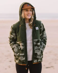 Fleece|Fleece>Passenger Sefton Recycled Deep-Pile Sherpa Fleece Fir Tree