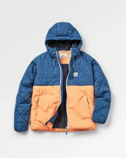 Water Resistant|Insulated>Passenger Singletrack Recycled Thermore® Insulated Jacket Dark Denim/ Apricot