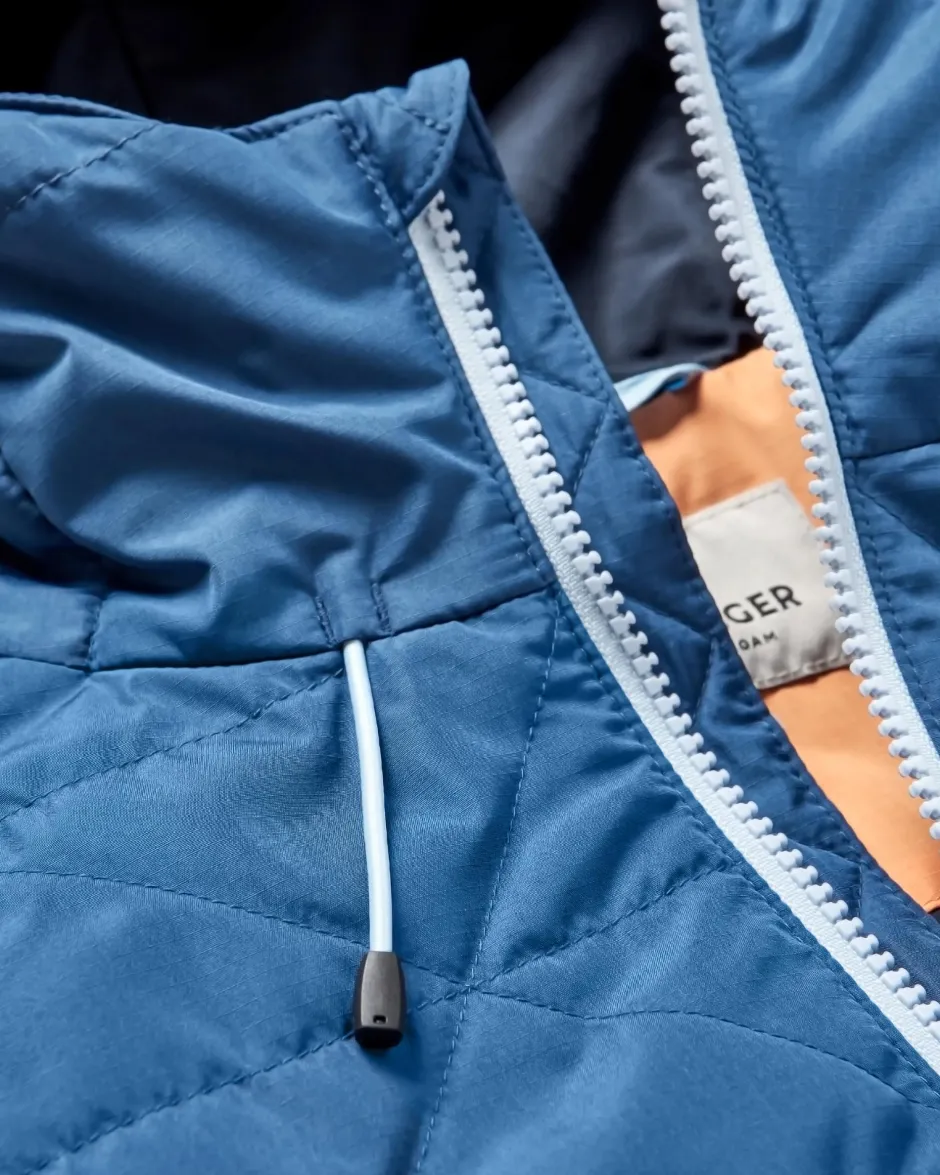 Water Resistant|Insulated>Passenger Singletrack Recycled Thermore® Insulated Jacket Dark Denim/ Apricot