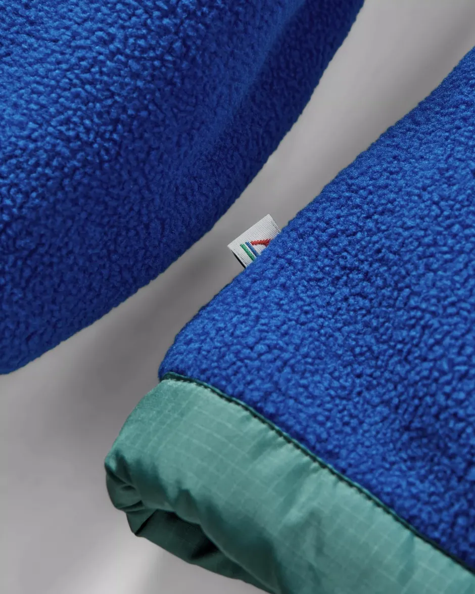 Fleece|Fleece>Passenger Solace Recycled Sherpa-Lined Polar Fleece True Blue