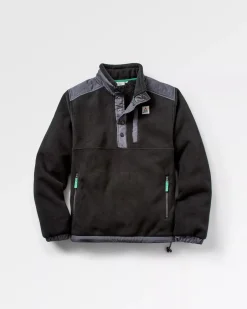 Fleece|Fleece>Passenger Solace Recycled Sherpa-Lined Polar Fleece Black