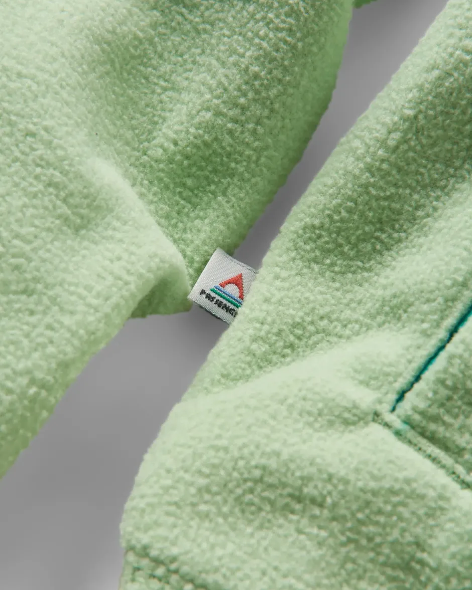 Fleece|Fleece>Passenger Sorrel Recycled Polar Fleece Green Fig