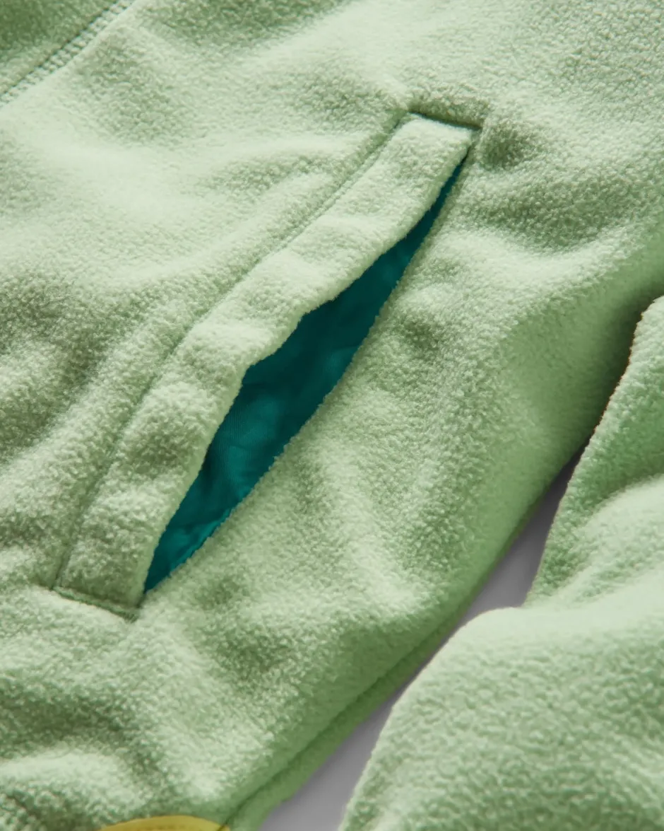 Fleece|Fleece>Passenger Sorrel Recycled Polar Fleece Green Fig