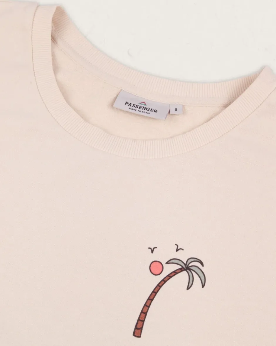 Hoodies & Sweatshirts|Women's Outlet>Passenger Sundaze Recycled Cotton Sweatshirt Birch