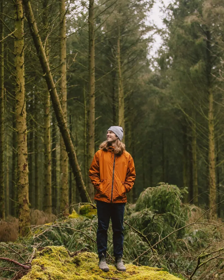Water Resistant|Men's Outlet>Passenger Tallows Recycled Water Resistant Jacket Glazed Ginger