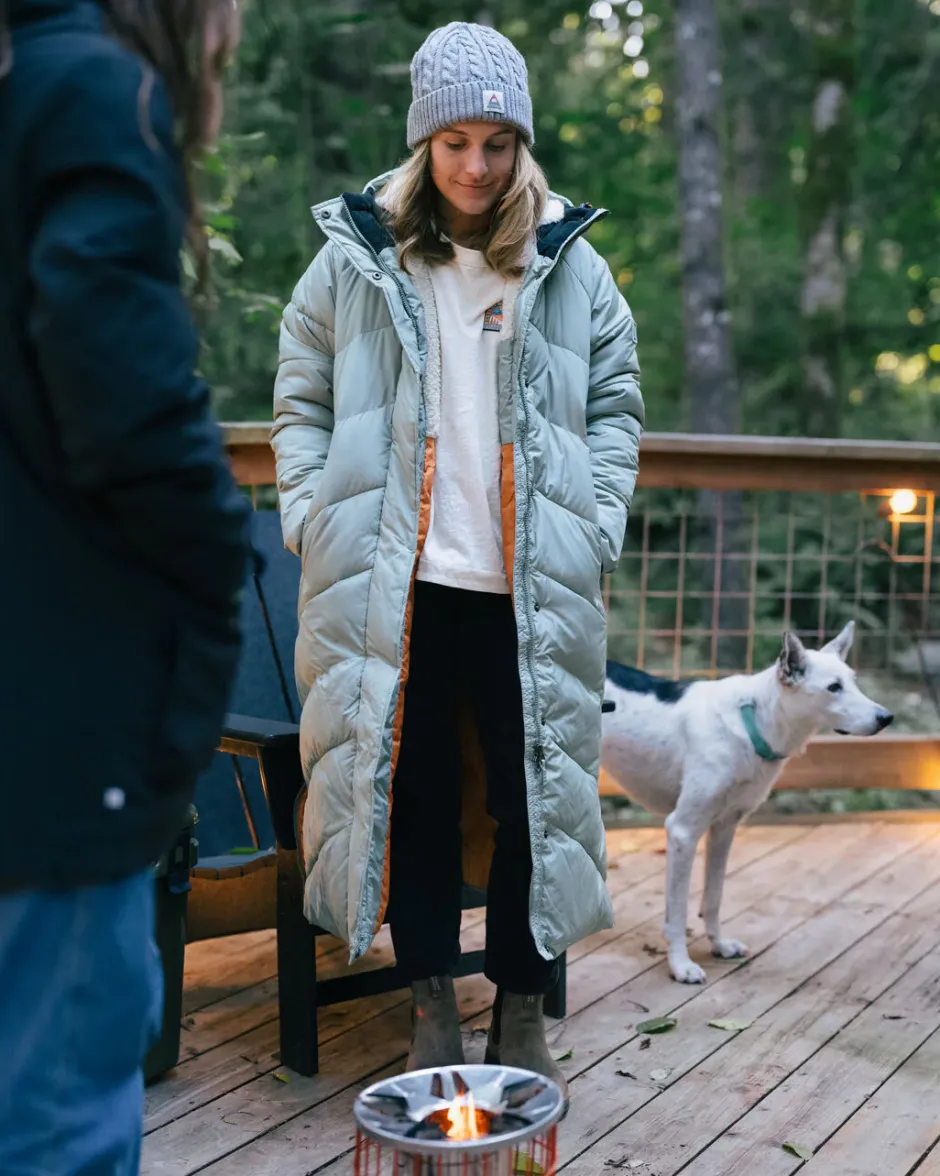 Insulated|Women's Outlet>Passenger Tasman Recycled 2.0 Long Insulated Jacket Pistachio