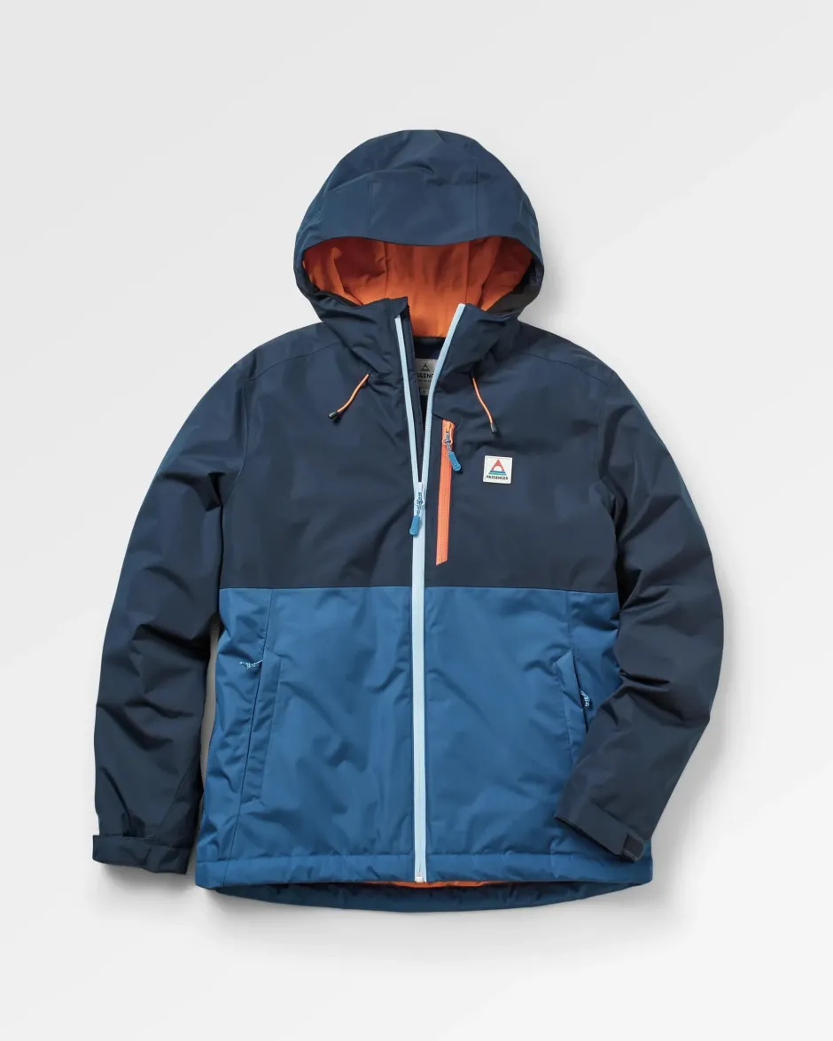 Insulated|Activewear>Passenger Terrain Insulated Water Resistant Jacket Dark Denim/ Deep Navy