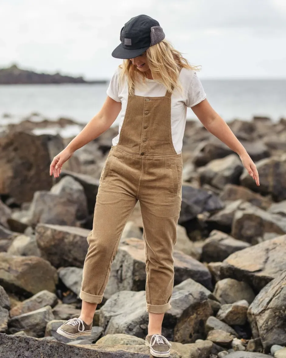 Dungarees & Pants|Women's Outlet>Passenger Tiaga Cord Dungarees Biscuit