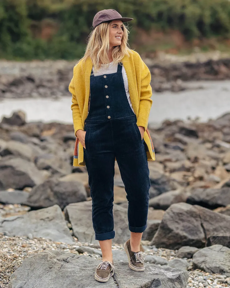 Dungarees & Pants|Women's Outlet>Passenger Tiaga Cord Dungarees Deep Navy