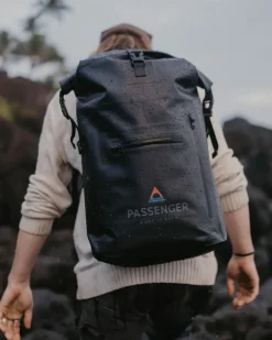 Surf Accessories|Surf Accessories>Floris van Bommel Tide 25L Recycled Dry Bag Backpack Black