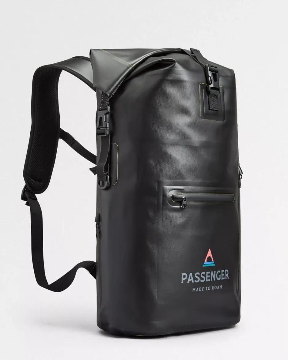 Surf Accessories|Surf Accessories>Floris van Bommel Tide 25L Recycled Dry Bag Backpack Black