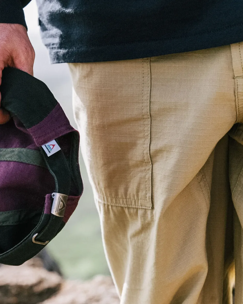 Pants|Men's Outlet>Floris van Bommel Timeless Organic Cotton Crop Pants Biscuit