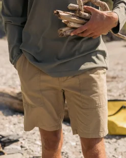 Shorts|Men's Outlet>Floris van Bommel Timeless Organic Cotton Short Biscuit