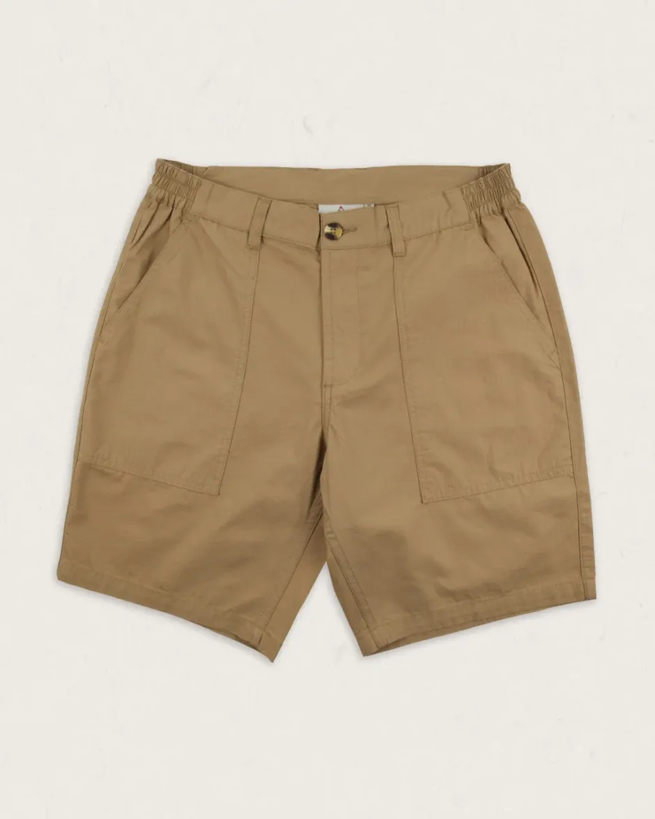 Shorts|Men's Outlet>Floris van Bommel Timeless Organic Cotton Short Biscuit