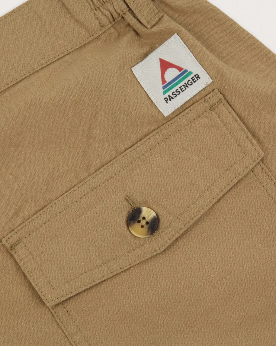 Shorts|Men's Outlet>Floris van Bommel Timeless Organic Cotton Short Biscuit