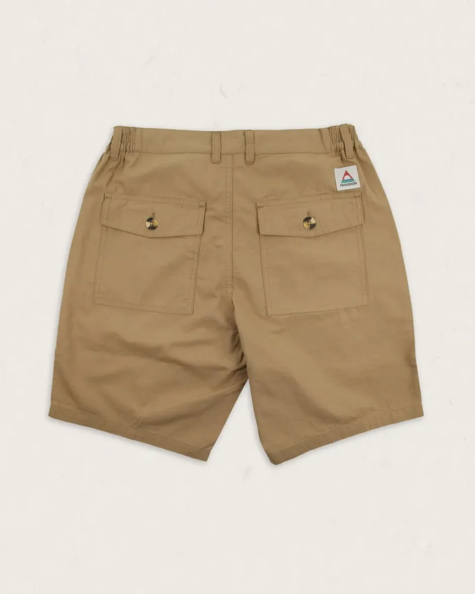 Shorts|Men's Outlet>Floris van Bommel Timeless Organic Cotton Short Biscuit