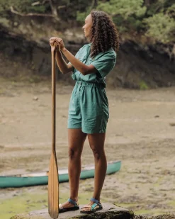 Shorts|Jumpsuits & Playsuits>Passenger Topaz Short Boiler Suit Deep Sea