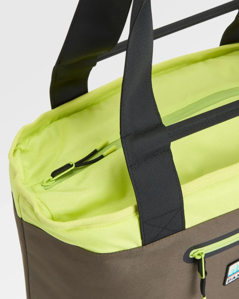 Backpacks & Bags|Backpacks & Bags>Floris van Bommel Tote Recycled Cooler Bag Khaki Multi