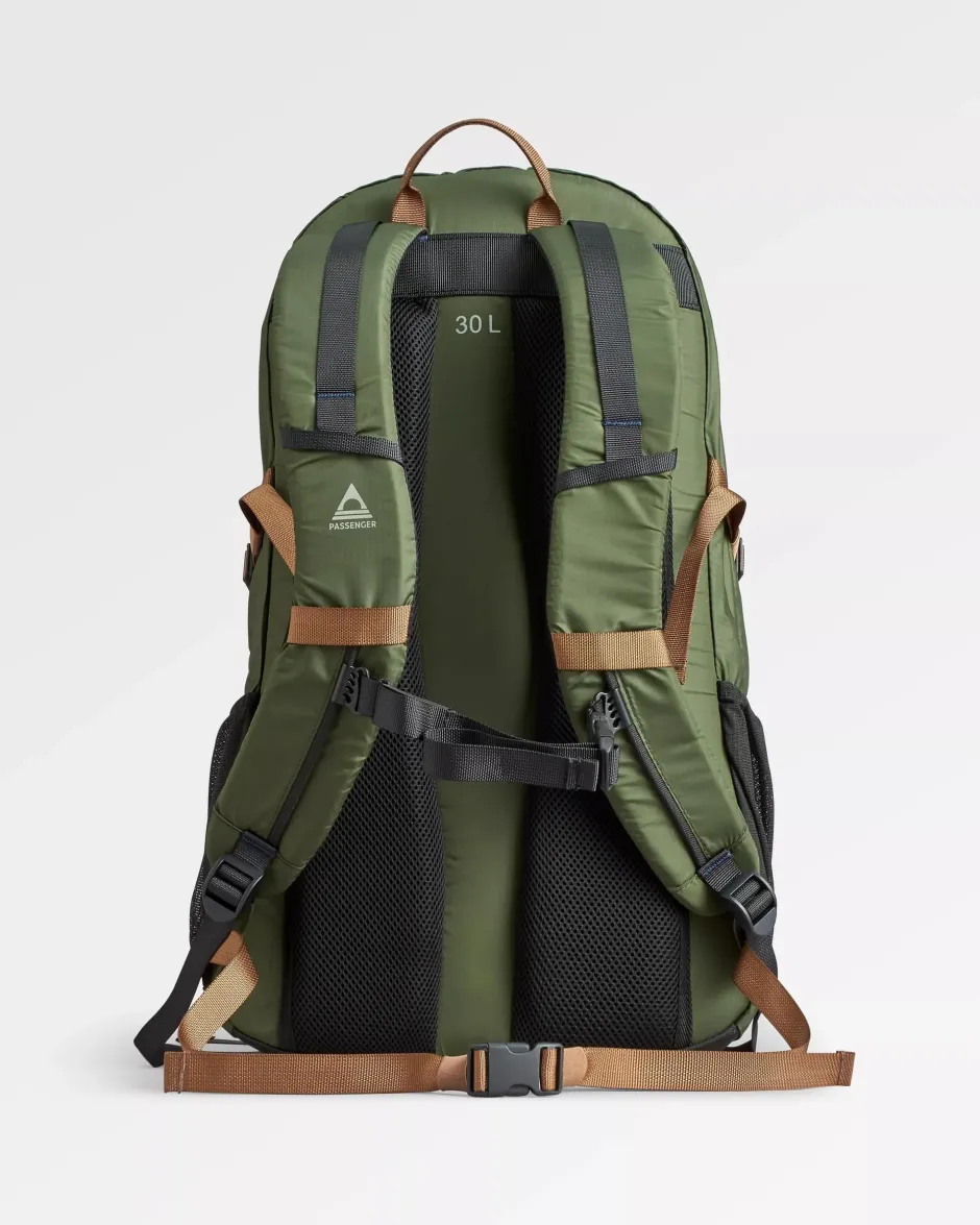 Accessories|Backpacks & Bags>Floris van Bommel Track Recycled 30L Backpack Fir Tree