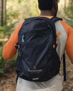 Backpacks & Bags|Backpacks & Bags>Passenger Track Recycled 20L Backpack Black