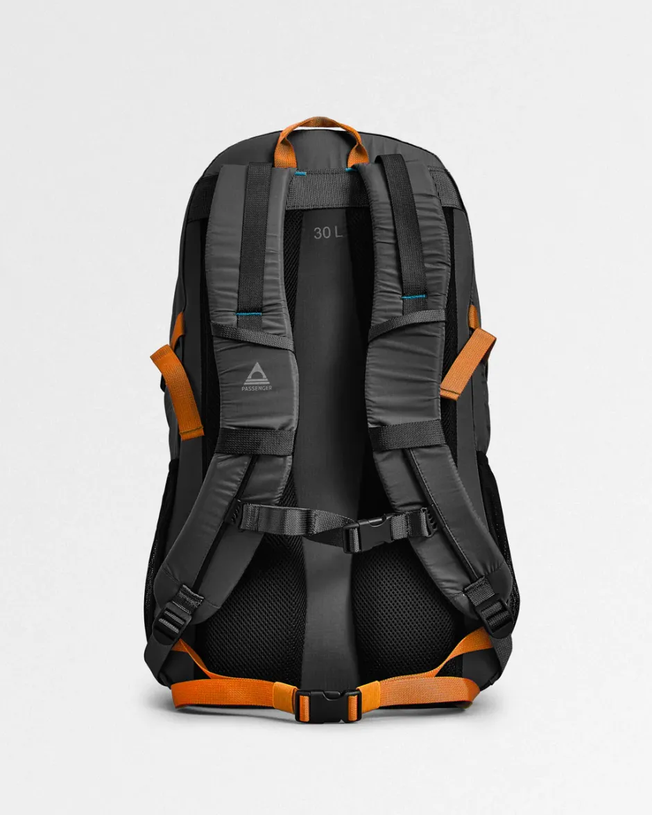 Backpacks & Bags|Backpacks & Bags>Floris van Bommel Track Recycled 30L Backpack Black