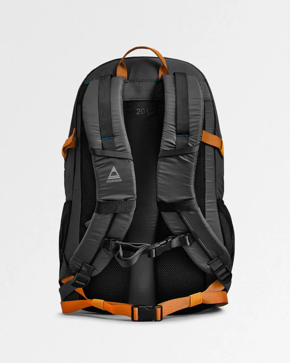 Backpacks & Bags|Backpacks & Bags>Floris van Bommel Track Recycled 20L Backpack Black