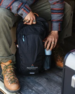 Backpacks & Bags|Backpacks & Bags>Passenger Track Recycled 30L Backpack Black