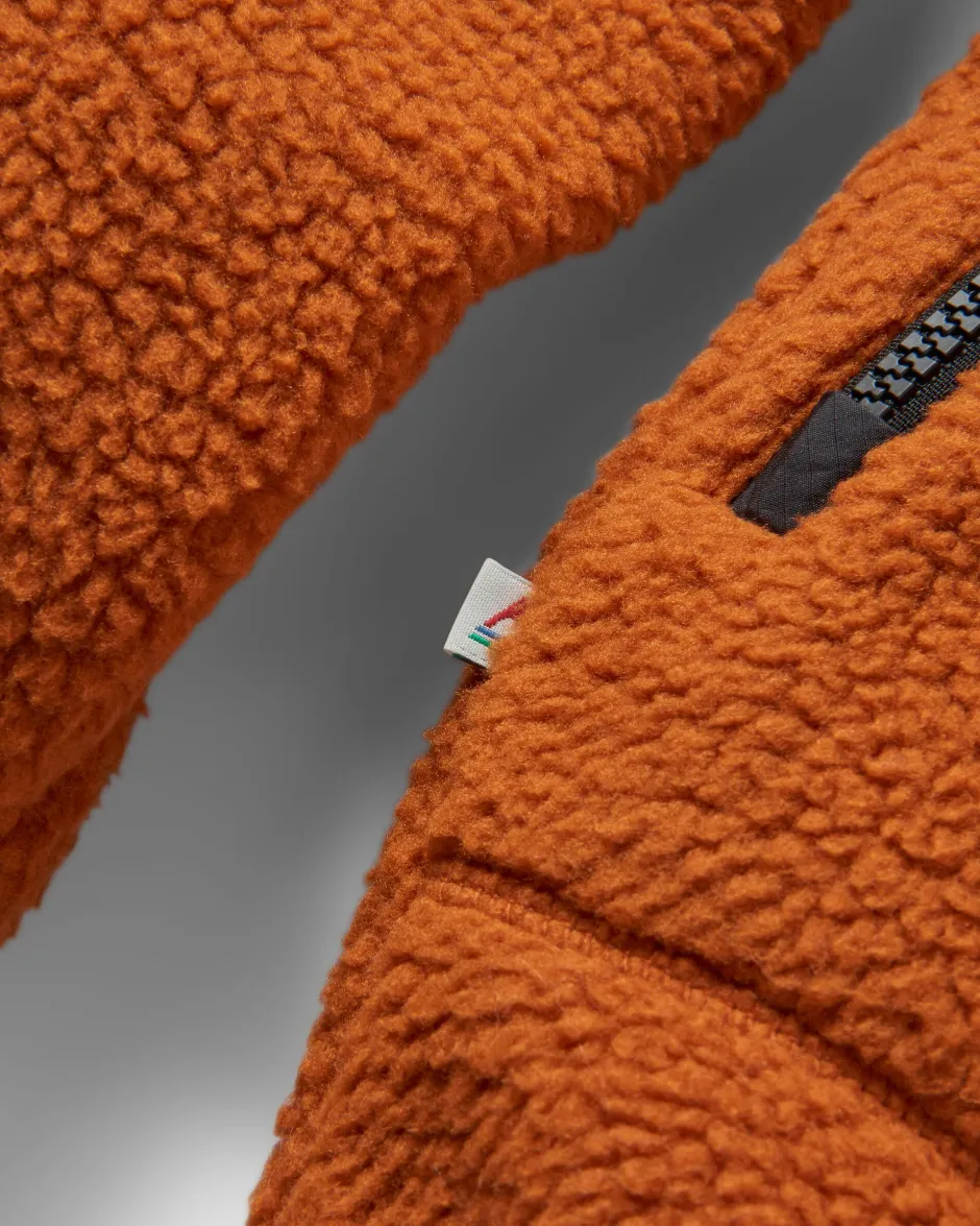 Fleece|Fleece>Passenger Tripper 2.0 Full Zip Recycled Sherpa Fleece Glazed Ginger